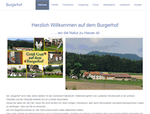 Tablet Screenshot of burgerhof.net